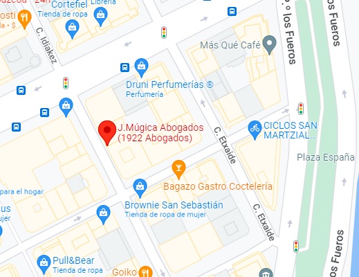 Ubicación de Abogados 1922